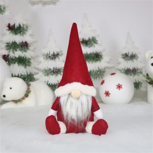 CX20217 Faceless Doll Window Ornament Christmas Decoration