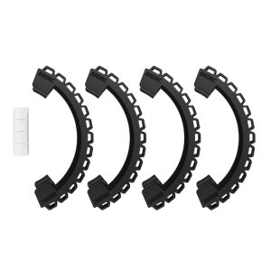 For DJI Avata BRDRC-9604 4pcs Drone Propeller TPU Protective Guard UAV Bumper Anti-collision Ring Cover, For DJI Avata(Black), For DJI Avata(Green), For DJI Avata(Orange)