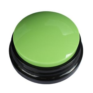 Pet Communication Button Dog Vocal Box Recording Vocalizer, Style: Recording Model, Green, Purple, Red, Orange, Rose Red, Pink, Yellow, Lake Blue, White, Dark Blue, Light Blue