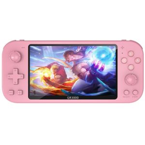 RG3000 Handheld Game Console Support Double Handle Mini Game Console, RG3000 Pink, RG3000 Gray, RG3000 Purple, RG3000 Green, RG3000 Yellow